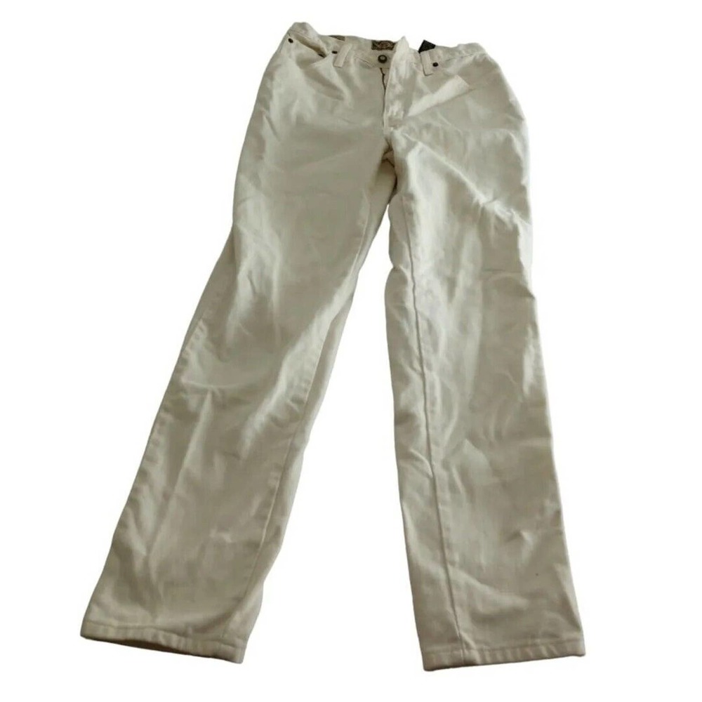 Express EXP Vintage 90s Cream Soft High Waisted Jeans Mom Size 11/12 inseam 30”
